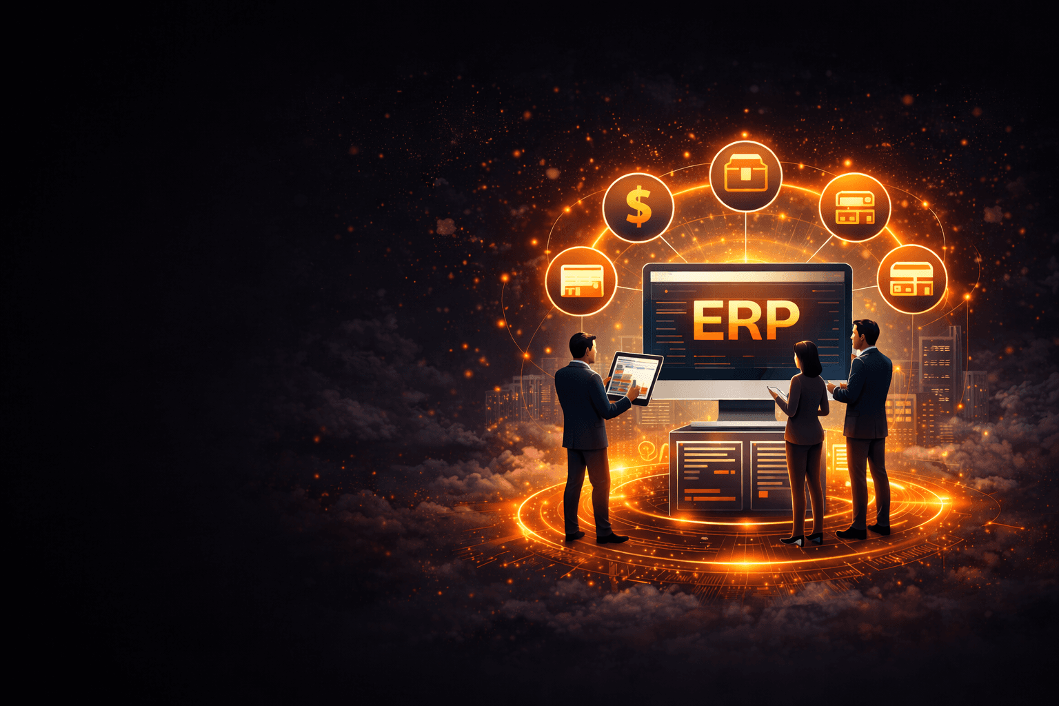 Custom ERP system development for businesses in Patna by Hilux Technology